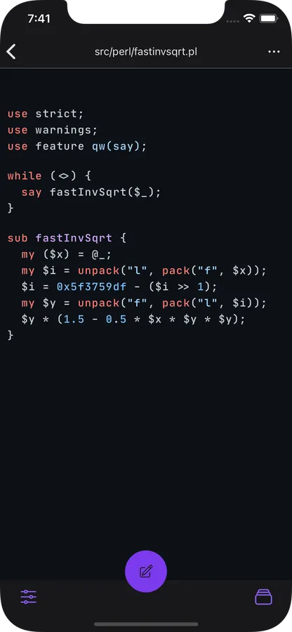 phone displaying the language